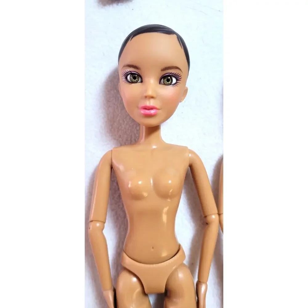 Vtg 2009 Spin Master Liv Dolls Sophie Alexis Lot Bald Nude Wave 1 Articulated
